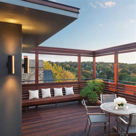 Rooftop Oasis - Contemporary - Balcony - boston - by Flavin Architects