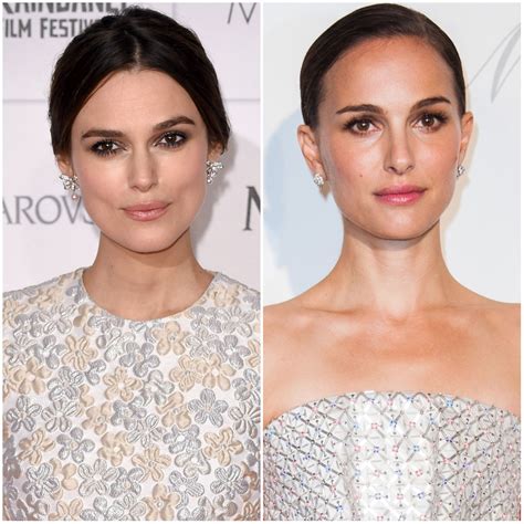 Keira Knightley And Natalie Portman 17 Celebrities Who Look