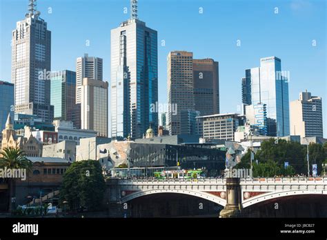 Melbourne city centre skyline. Victoria, Australia Stock Photo - Alamy