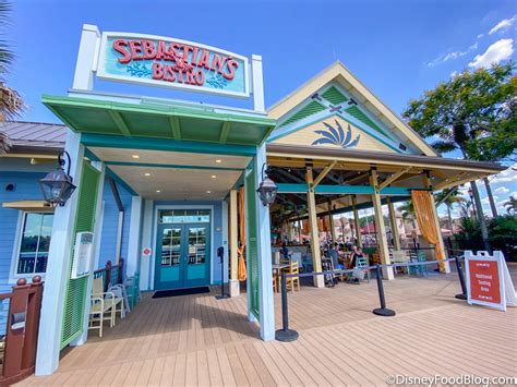 FIRST LOOK at the Reopened Sebastian's Bistro in Disney World! | the disney food blog