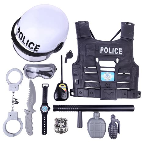 Drop Shipping 11Pcs Pretend Play Police Toys Set for Kids Children ...