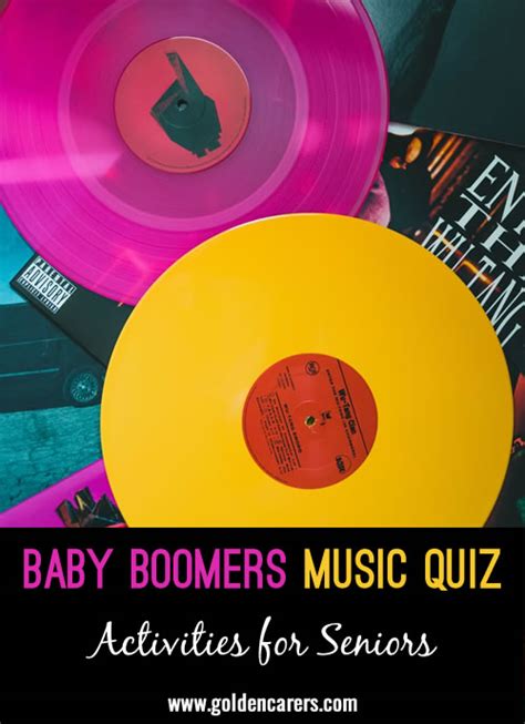 Baby Boomers Music Quiz 5