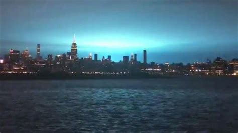 Why the Sky Turned Electric Blue in New York City - YouTube