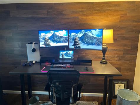 New home office & gaming station! Thanks for the inspirations… now looking to take it to the ...