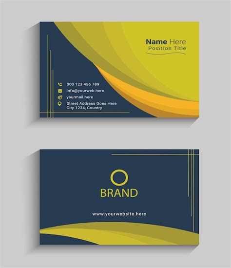 Premium Vector | New creative business card design template