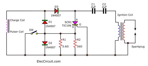 Cdi Unit Circuit Diagram