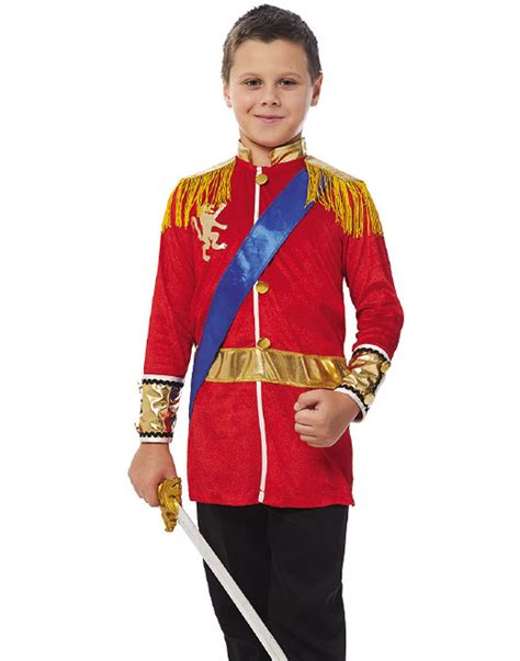 Royal Red Prince King England Lion Emblem Boys Halloween Costume | eBay