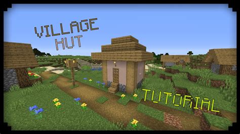 Minecraft: How To Make a Village Hut | MrColaBruis - YouTube