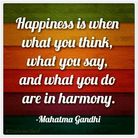 Happiness. Gandhi quotes Beautiful Quotes, Great Quotes, Beautiful Words, Gandhi Quotes ...