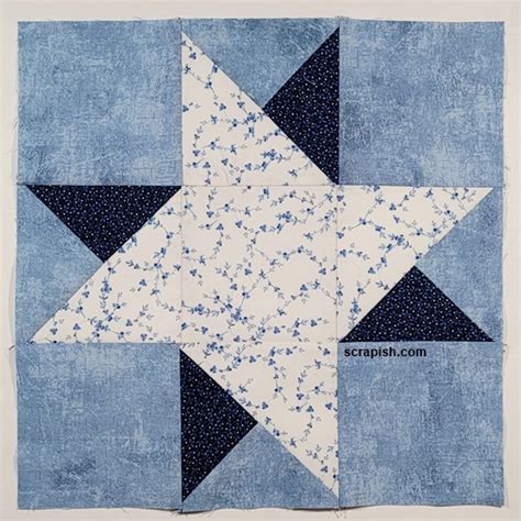 Double Friendship Star Quilt Block Tutorial