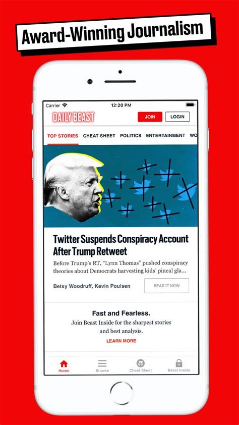 The Daily Beast App for iPhone - Download