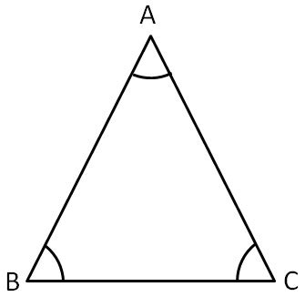 Angle sum property of a triangle - (Statement with Examples)