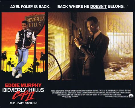 BEVERLY HILLS COP II Lobby card 7 Eddie Murphy Judge Reinhold 2 - Moviemem Original Movie Posters