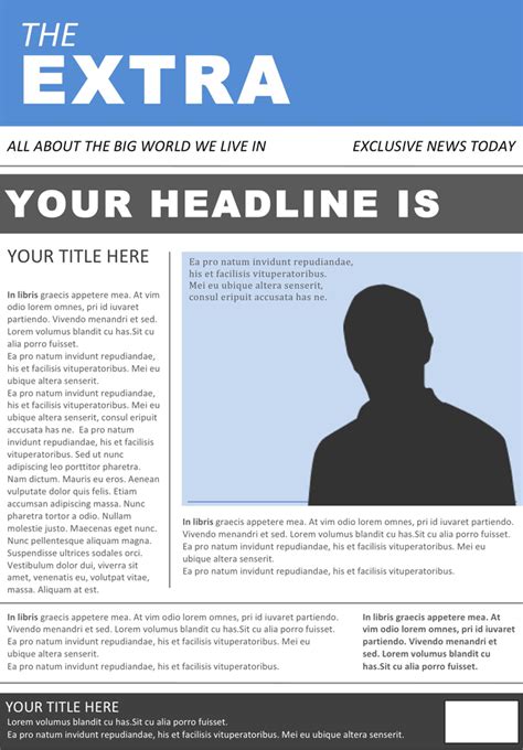 √ Newspaper Headline Template Powerpoint Free Lengkap