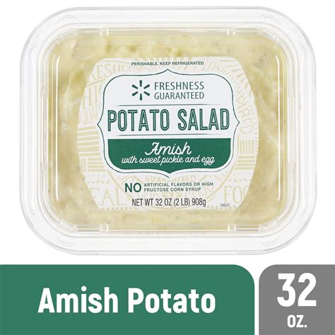 Freshness Guaranteed Amish Potato Salad, 32 oz - Walmart.com