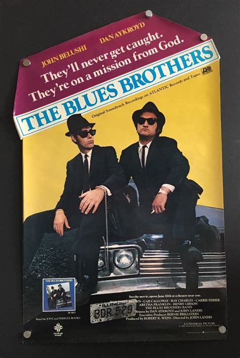 The Blues Brothers (1980) – Original Soundtrack Standee Movie Poster ...