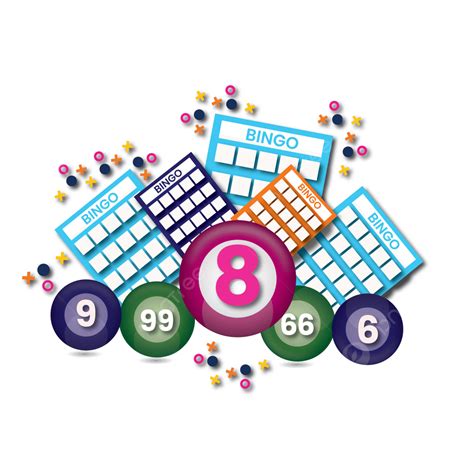 Lottery Ticket Clipart PNG Images, Bingo Game Balls And Lottery Ticket ...