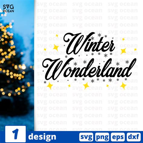 Winter Wonderland SVG bundle vector for instant download - Svg Ocean — svgocean