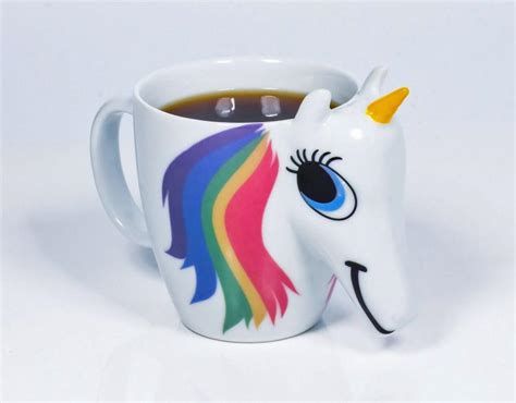 Color Changing Rainbow Unicorn Mug