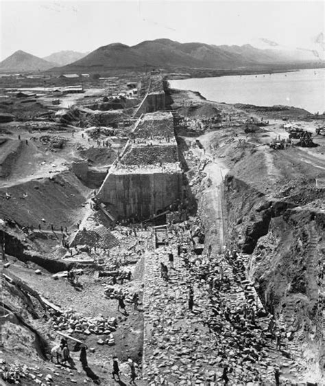 Tungabhadra dam construction, rare photos and videos. - hospet.online