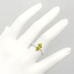 1.53ct Yellow Diamond Solitaire Engagement Ring 18k Gold