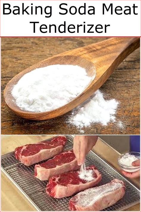 Baking Soda Meat Tenderizer | Baking Soda Uses and DIY Home Remedies.