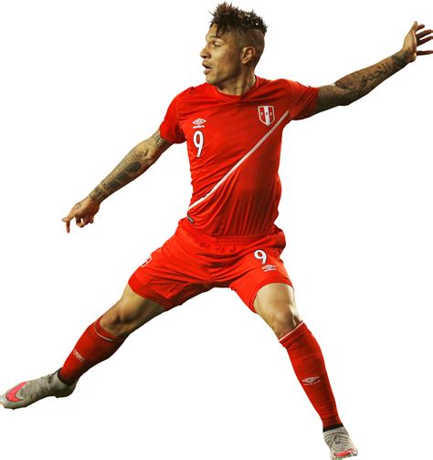 Paolo Guerrero render | Peru | FootyRenders.com