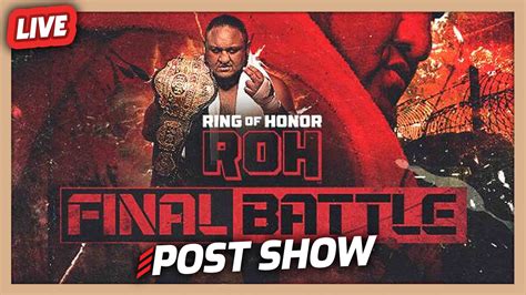 ROH Final Battle 2022 POST Show: FTR vs Briscoes III - POST Wrestling ...