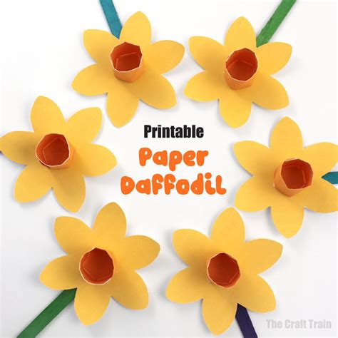 daffodil templates clipart best - the 25 best ideas about daffodil flower template flower crafts ...