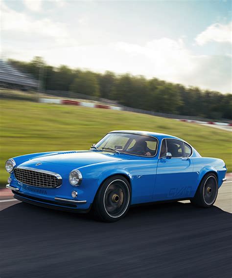 legendary 1960s volvo P1800 sportscar reborn by cyan racing