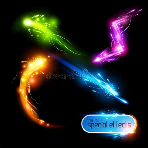 Vector Special Effects Set stock vector. Illustration of elements ...