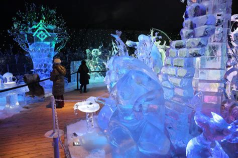 Ice sculptures dazzle at annual festival