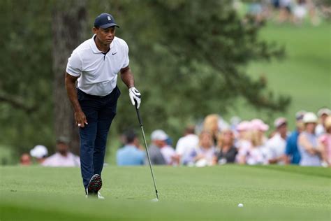 Masters 2023: 8 photos that tell the story of Tiger Woods' frustrating ...