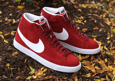 Nike Blazer Team Red Suede 429988-603 | SneakerNews.com