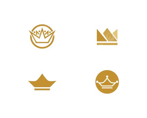 Crown Logo Template Set Crown Victorian Vector, Set, Crown, Victorian ...