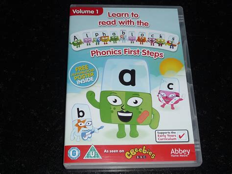 Learn to read with the Alphablocks - Phonics First Steps Volume 1 - Melanie's Fab Finds