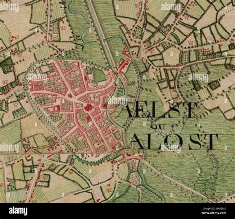 Aalst map hi-res stock photography and images - Alamy