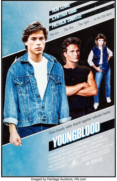 Youngblood (MGM, 1986). Very Fine-. Original Mixed Media Poster | Lot ...