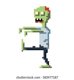 Pixel Zombie Photos, Images & Pictures | Shutterstock