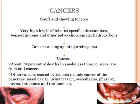 Harmful Health Effects of Tobacco consumption