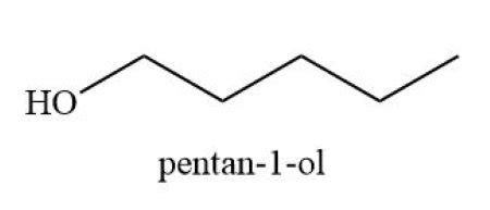 The IUPAC name of n-amyl alcohol is | Study.com