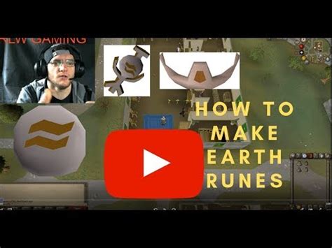 HOW TO CRAFT EARTH RUNES OSRS - YouTube