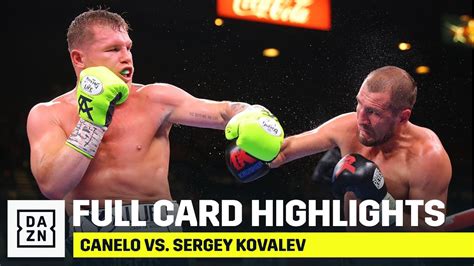 Canelo vs. Sergey Kovalev FULL CARD HIGHLIGHTS | Fightful News