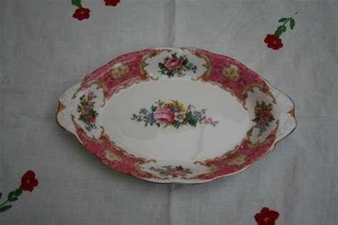 Royal Albert 'Lady Carlyle' Floral Trinket Tray - DAMAGED by ...