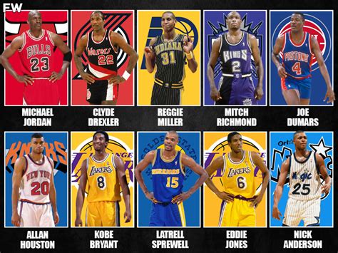 The 10 Greatest NBA Shooting Guards Of The 1990s - Fadeaway World