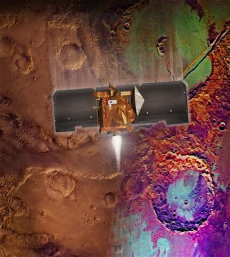 Mars Orbit Insertion - Mars Odyssey