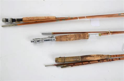 Lot of Five Vintage Fishing Rods | EBTH