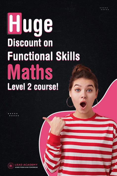 Functional Skills Maths Level 2 | Online Course | Lead Academy | Basic math skills, Online math ...