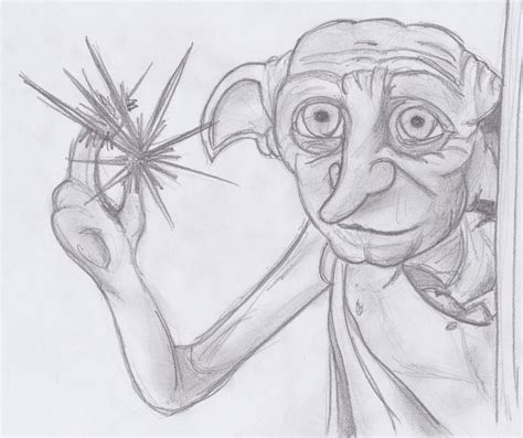 Dobby Sketch by spider-vamp on DeviantArt