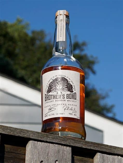 Brother's Bond Straight Bourbon Whiskey — The ABV Network, 45% OFF